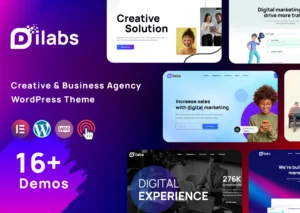 Creative Agency WordPress Theme
