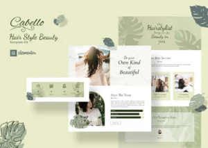 Cabello - Professional Stylist Elementor Template Kit