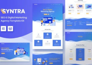 SYNTRA – SEO & Digital Marketing Agency Template Kit