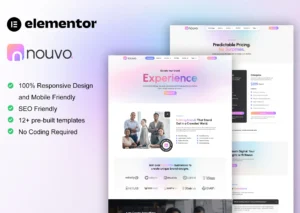 Nouvo - Digital Marketing Agency Elementor Pro Template Kit